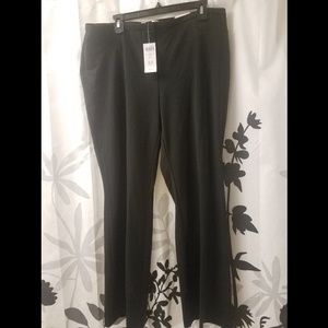 Chico's Wide leg black trouser dress pant